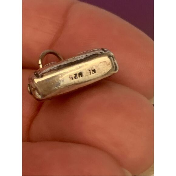 .925 Doctors Handbag Vintage Sterling Silver Jewelry Charm #purse collection - Picture 4 of 4